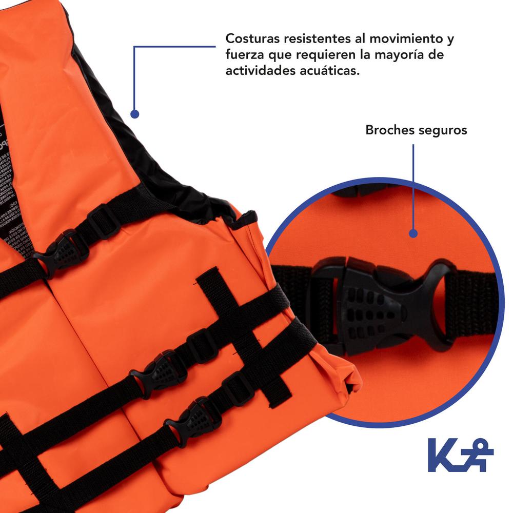 Foto 5 pulgar | Chaleco Salvavidas Para Natacion Playa Piscina Kingsports