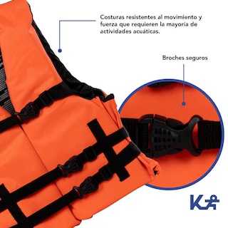 Foto 4 | Chaleco Salvavidas Para Natacion Playa Piscina Kingsports