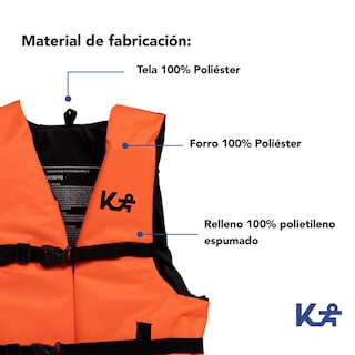 Foto 6 | Chaleco Salvavidas Para Natacion Playa Piscina Kingsports