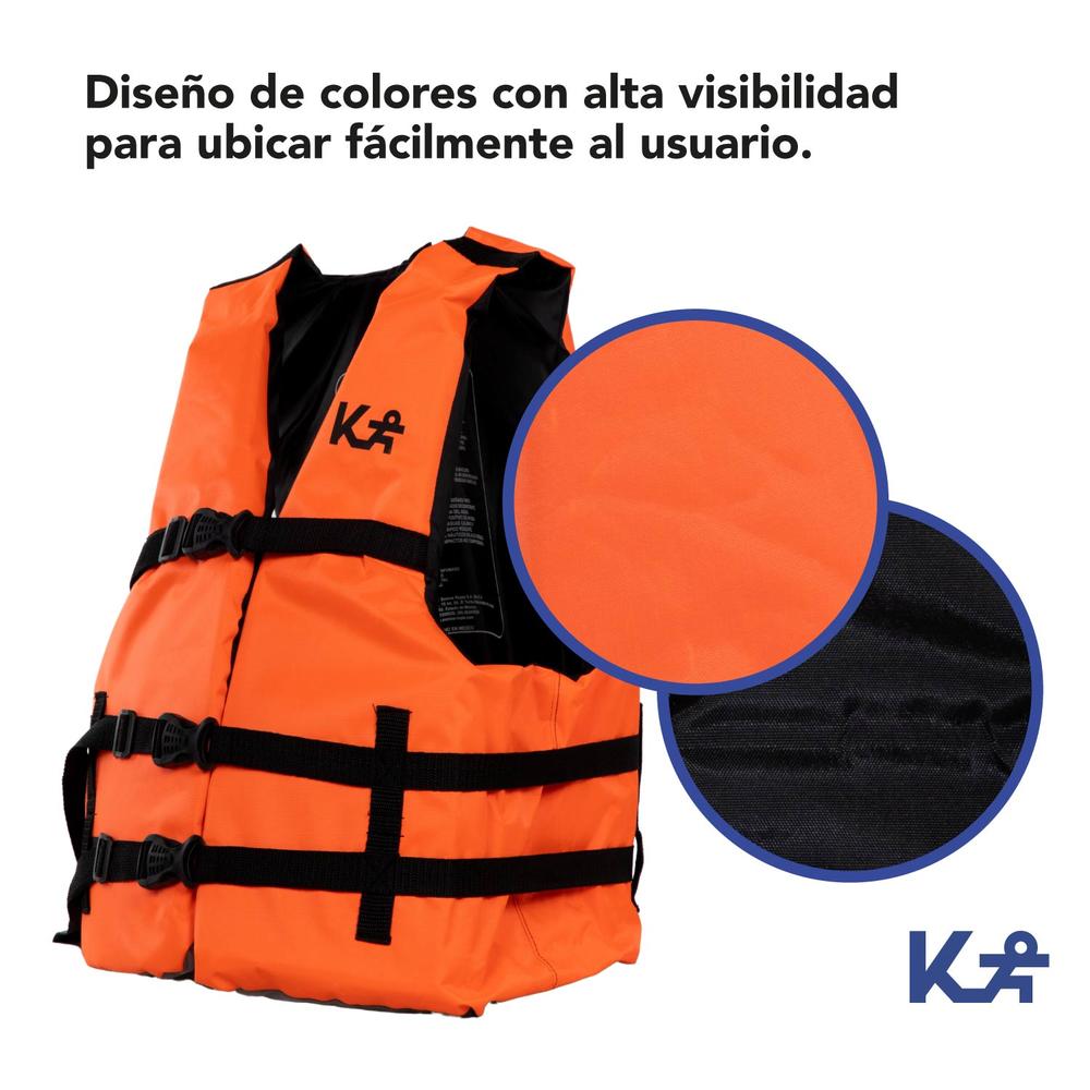 Foto 7 | Chaleco Salvavidas Para Natacion Playa Piscina Kingsports