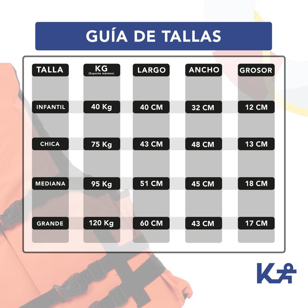 Foto 9 pulgar | Chaleco Salvavidas Para Natacion Playa Piscina Kingsports
