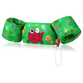 Foto 1 | Brazalete De Natación Moko Para Niños De 9 A 23 Kg De Nailon, Color Verde - Venta Internacional.