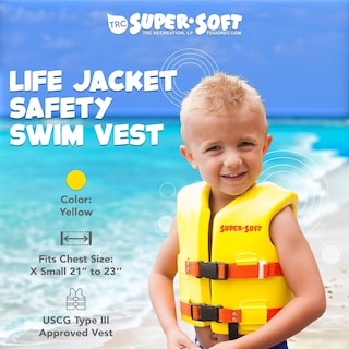 Foto 2 | Chaleco Salvavidas Trc Recreation Supersuave Para Niños, Talla Xs - Venta Internacional.