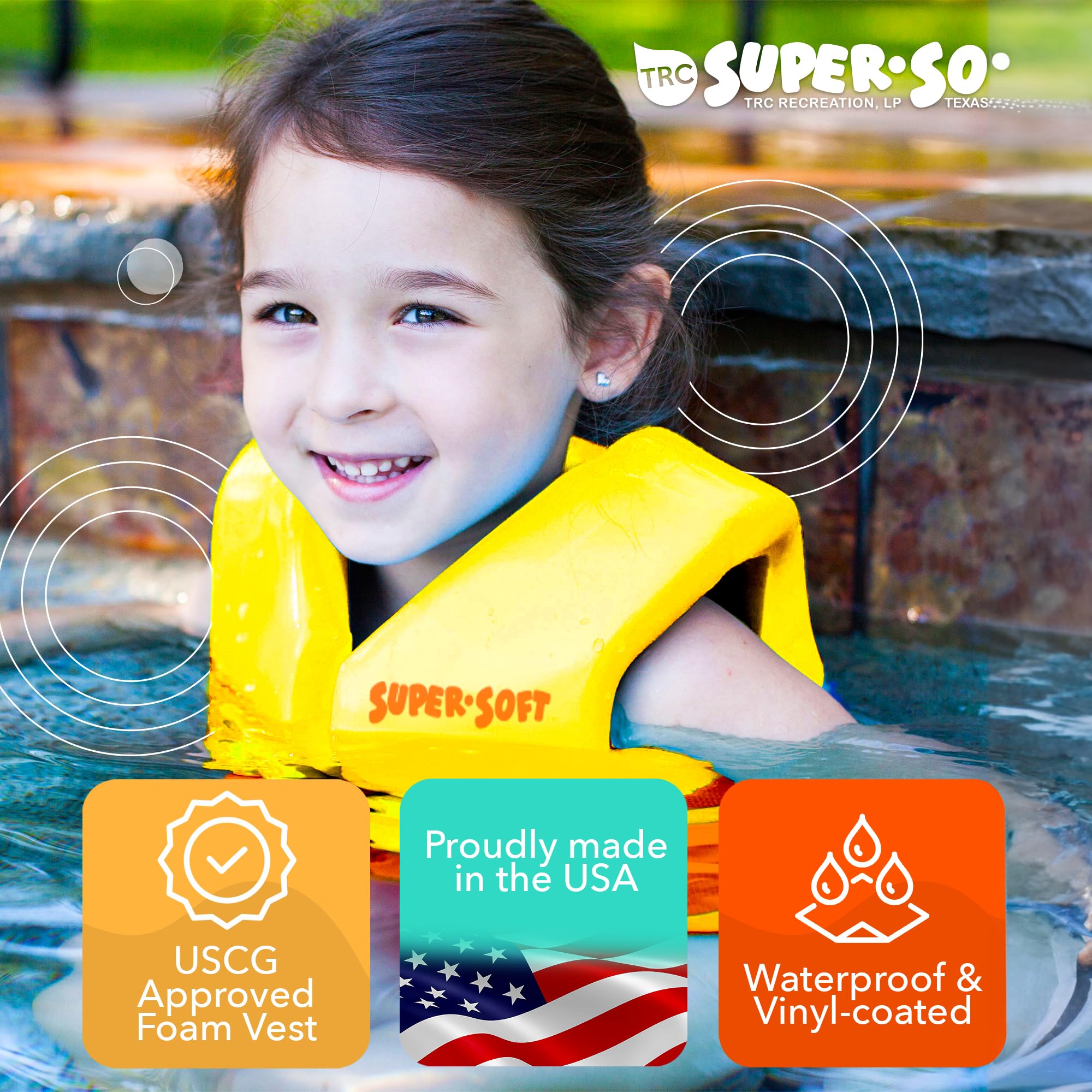 Foto 7 pulgar | Chaleco Salvavidas Trc Recreation Supersuave Para Niños, Talla Xs - Venta Internacional.