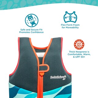 Foto 5 | Chaleco De Entrenamiento De Natación Swimschool De Neopreno Premium De Hasta 23 Kg - Venta Internacional.