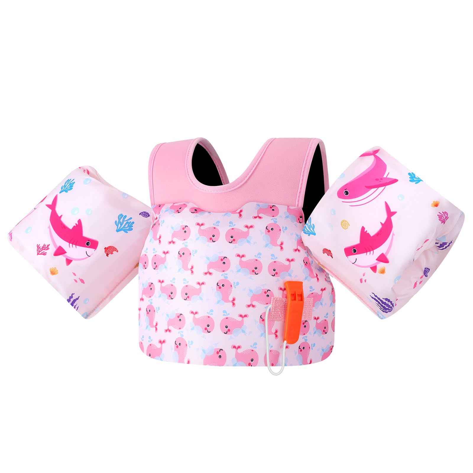 Foto 2 pulgar | Chaleco De Natación Moko Para Niños Pequeños  Flotadores Para Niños De 20 A 30 A 50 Libras  Alas De  - Venta Inte