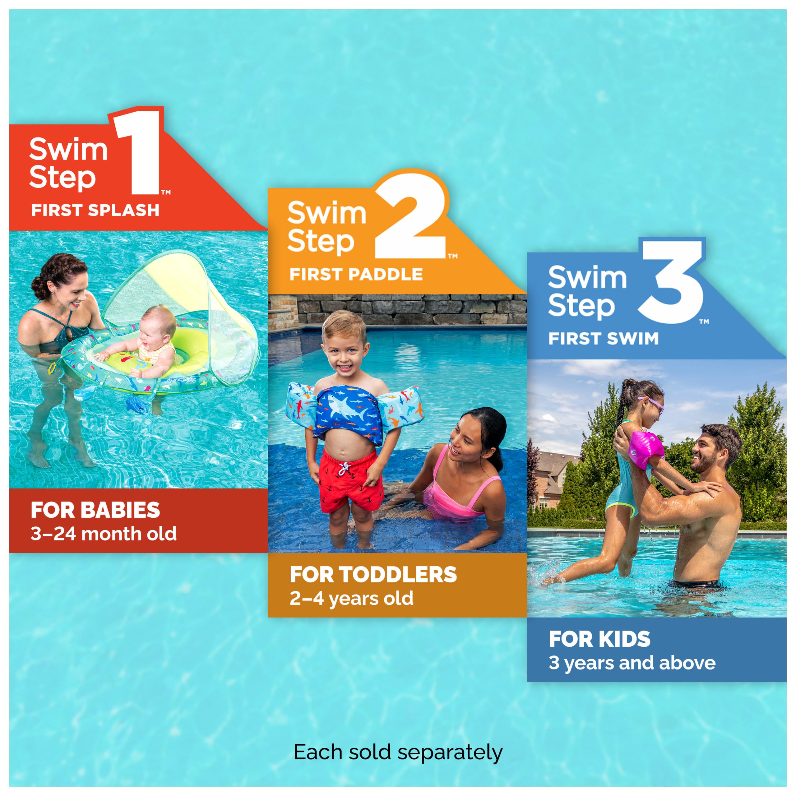 Foto 7 pulgar | Chaleco Salvavidas Swimways Para Niños De 15 A 25 Kg  Diseño De Sirena - Venta Internacional.