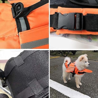 Foto 3 | Chaleco Salvavidas Para Perros Huoguo, Práctico Traje De Baño De Verano Para Perros - Venta Internacional.