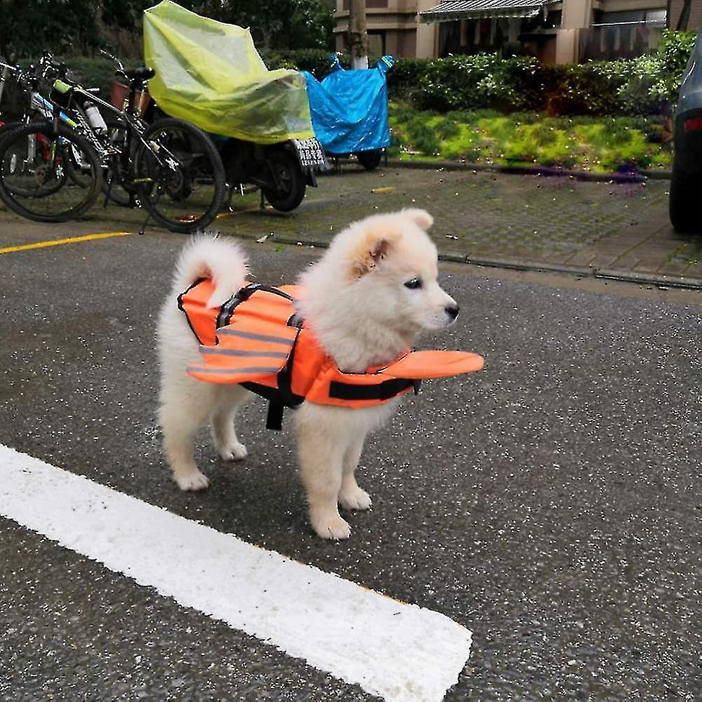 Foto 5 pulgar | Chaleco Salvavidas Para Perros Huoguo, Práctico Traje De Baño De Verano Para Perros - Venta Internacional.