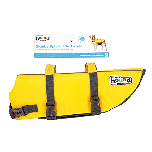 Foto 3 pulgar | Chaleco Salvavidas Para Perros Outward Hound Granby Splash Amarillo, Talla Grande - Venta Internacional.