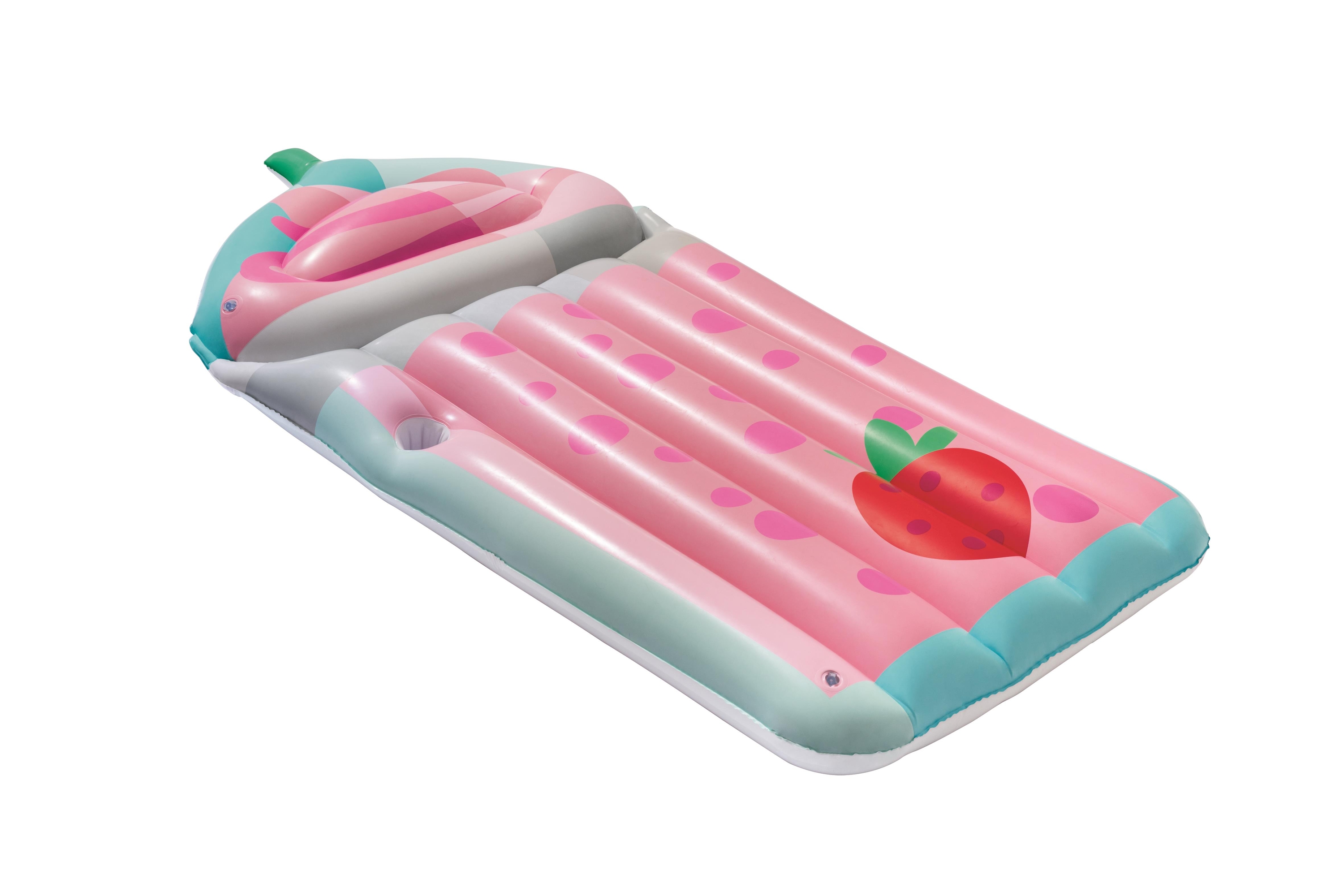 Foto 4 pulgar | Cama Inflable 1.90x.99cm Vaso Malteada 2mod