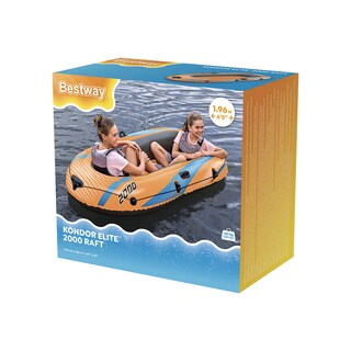 Foto 3 | Bote Inflable Lancha Bestway Kondor Elite 2000 Para 2 Personas