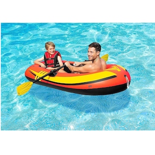 Foto 3 | Lancha Hinchable Con Remos Y Bomba 2 Personas Eo Safe Imports Esi-17555-1 Multicolor