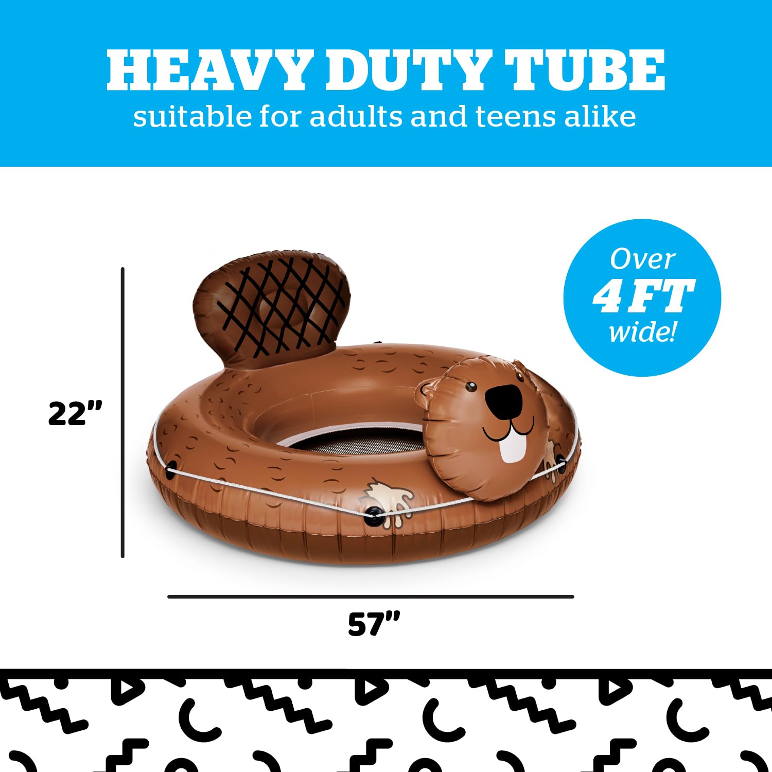 Foto 5 pulgar | Tubo Inflable Para Río Bigmouth Inc., Resistente, Con Soporte Para Bebidas - Venta Internacional.