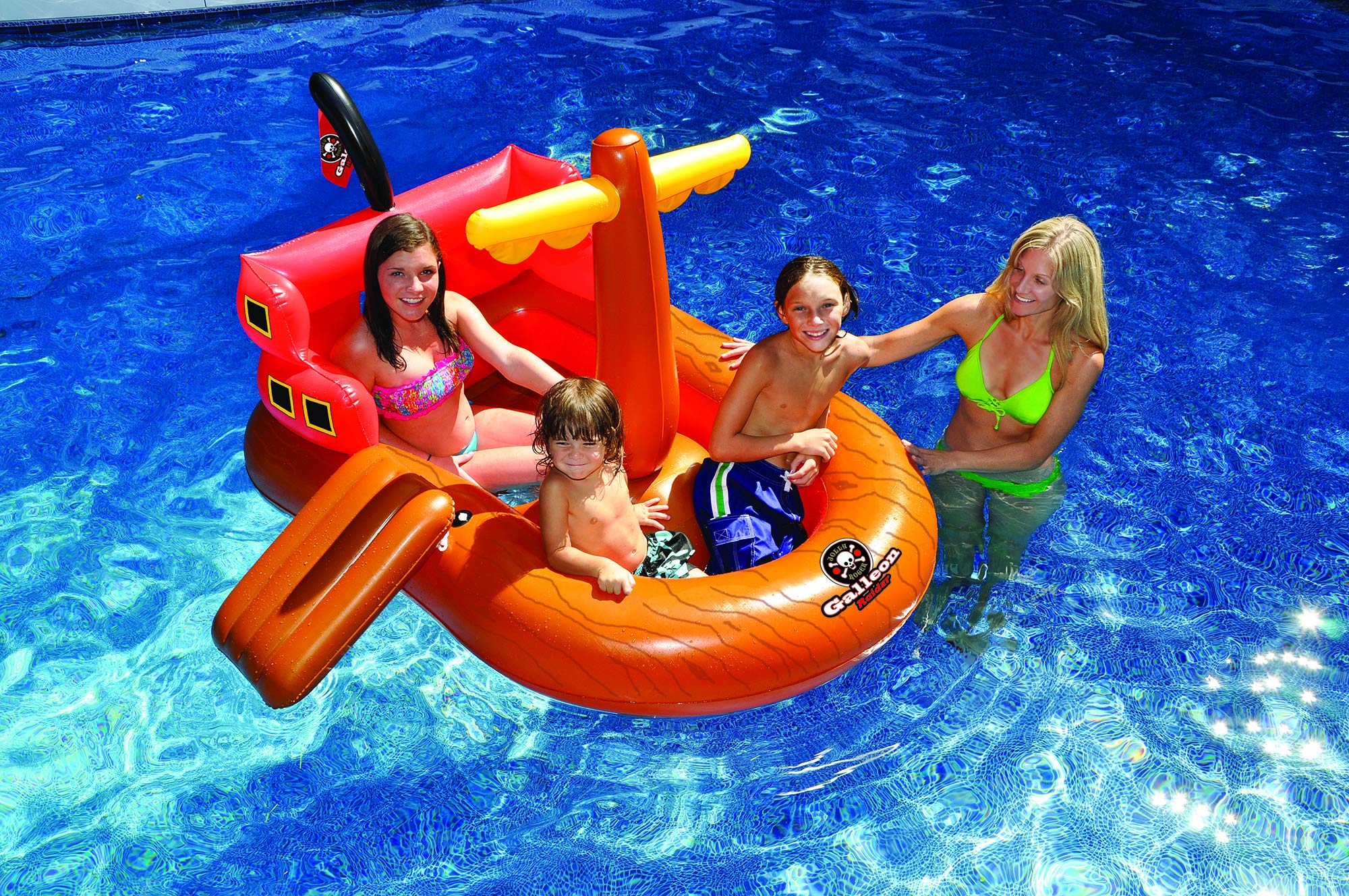 Foto 4 pulgar | Juguete Acuático Pool Float Swimline Galleon Raider 163 X 109 Cm - Venta Internacional.