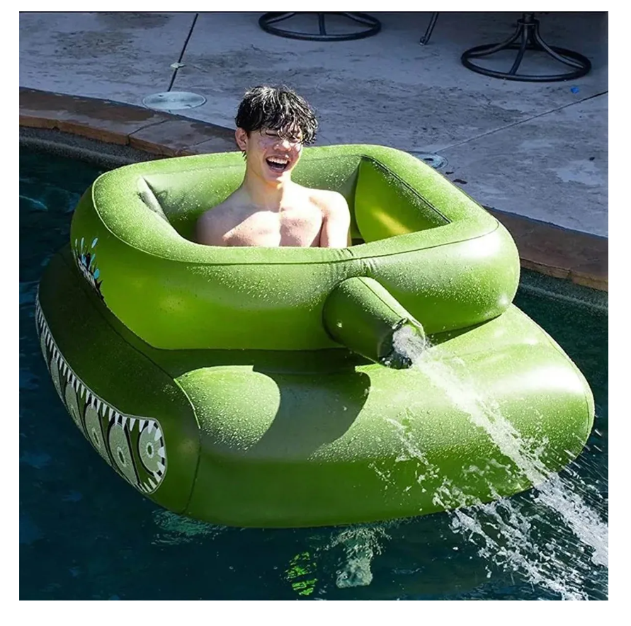 Foto 5 pulgar | Juguetes Inflables Para Alberca Pistola De Agua Hinchable