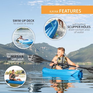 Foto 5 | Kayak Sit-on-top Wave Juvenil