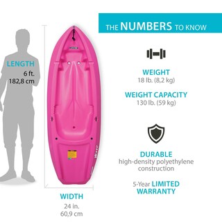 Foto 2 | Kayak Sit-on-top Wave Juvenil