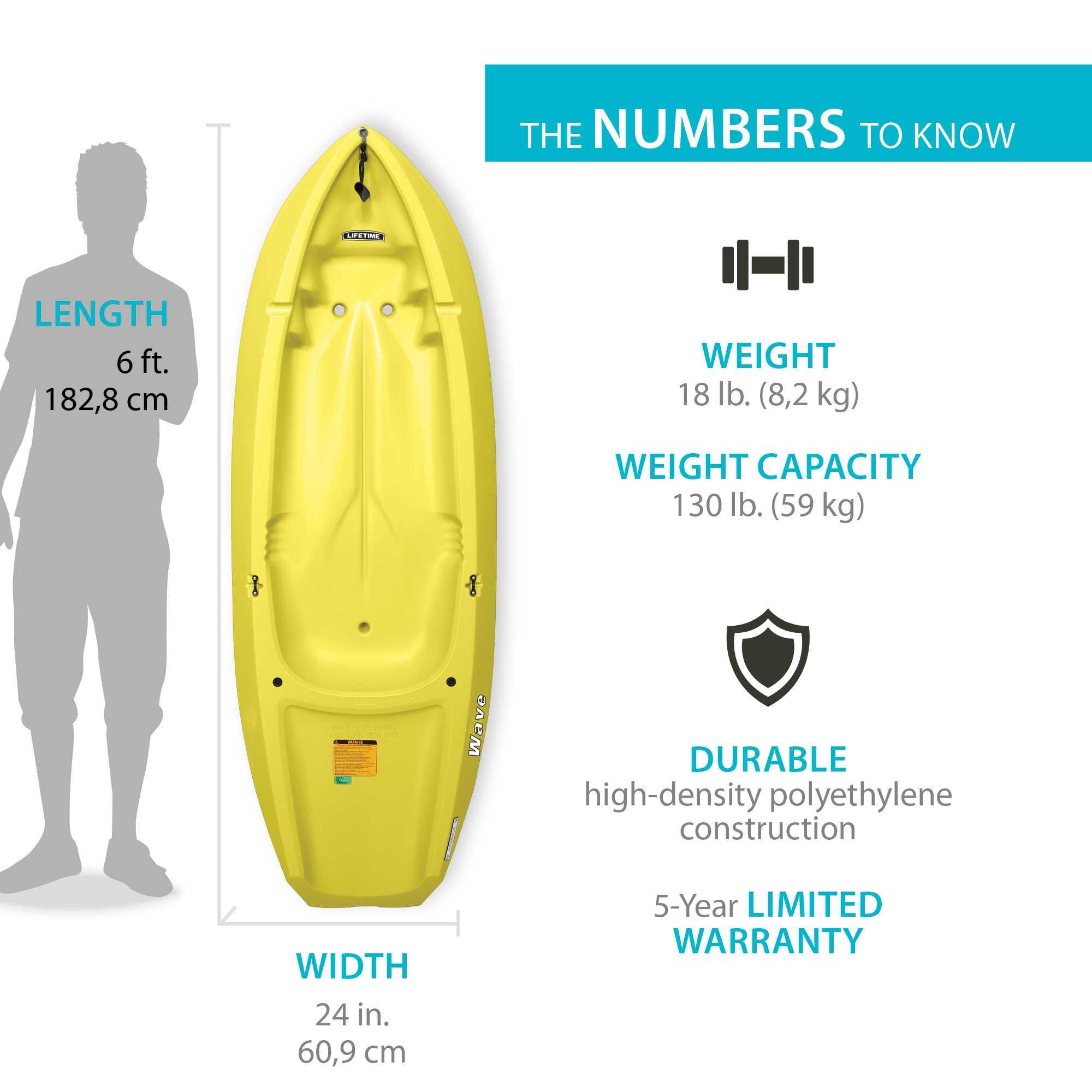 Foto 2 | Kayak Sit-on-top Wave Juvenil