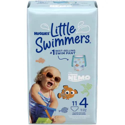 Pañales para Alberca Huggies Little Swimmers 11 Piezas Mediano