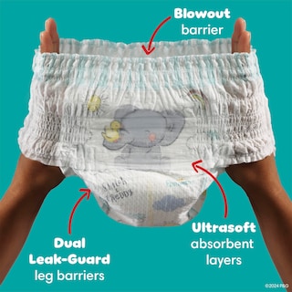 Foto 3 | Pañales Pampers Swaddlers 360 Sin Cordones, Tamaño 5, 92 Unidades - Venta Internacional.