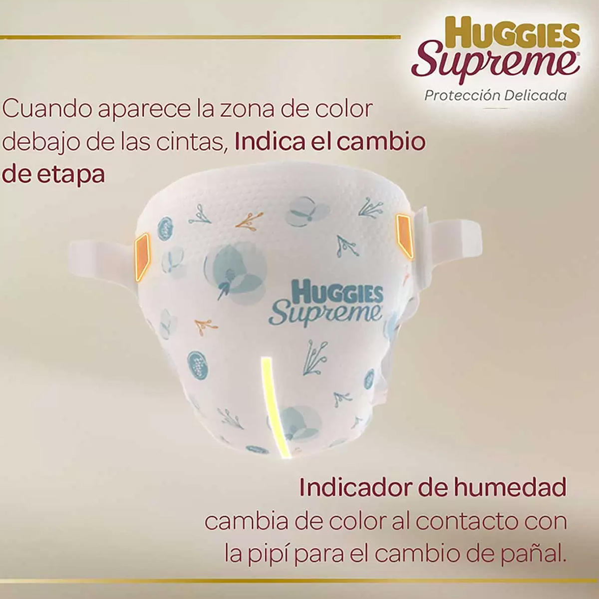 Foto 4 pulgar | Pañales Huggies Supreme Etapa 4 Unisex 120pz