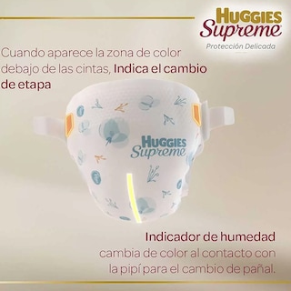 Foto 3 | Pañales Huggies Supreme Etapa 4 Unisex 120pz