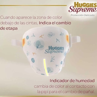 Foto 2 | Pañales Huggies Supreme Etapa 3 Unisex 120pz