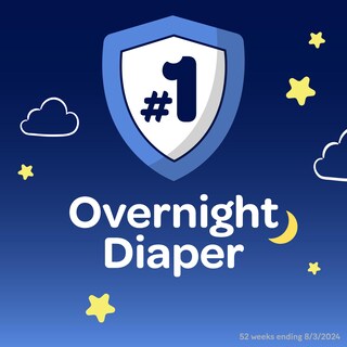 Foto 3 | Pañales Huggies Overnites Tamaño de 60 Piezas para Bebé-Venta Internacional