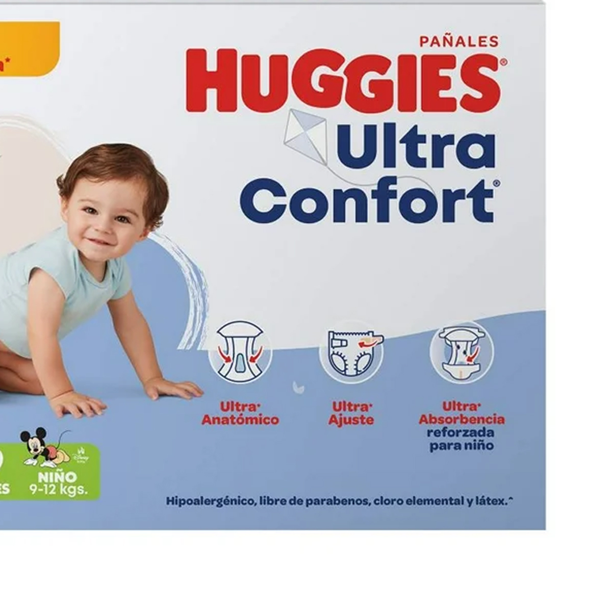 Foto 2 | Pañales Huggies Ultraconfort Etapa 4 Niño 99 Pañales