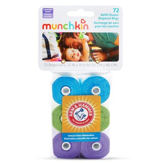 Foto 4 | Recambios Para Pañales Munchkin Arm And Hammer, Paquete De 6, 72 Bolsas - Venta Internacional.