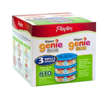 Foto 1 | Recambio Para Pañales Playtex, 810 Unidades, Paquete Total De 3 (270 Ml Cada Uno) - Venta Internacional.