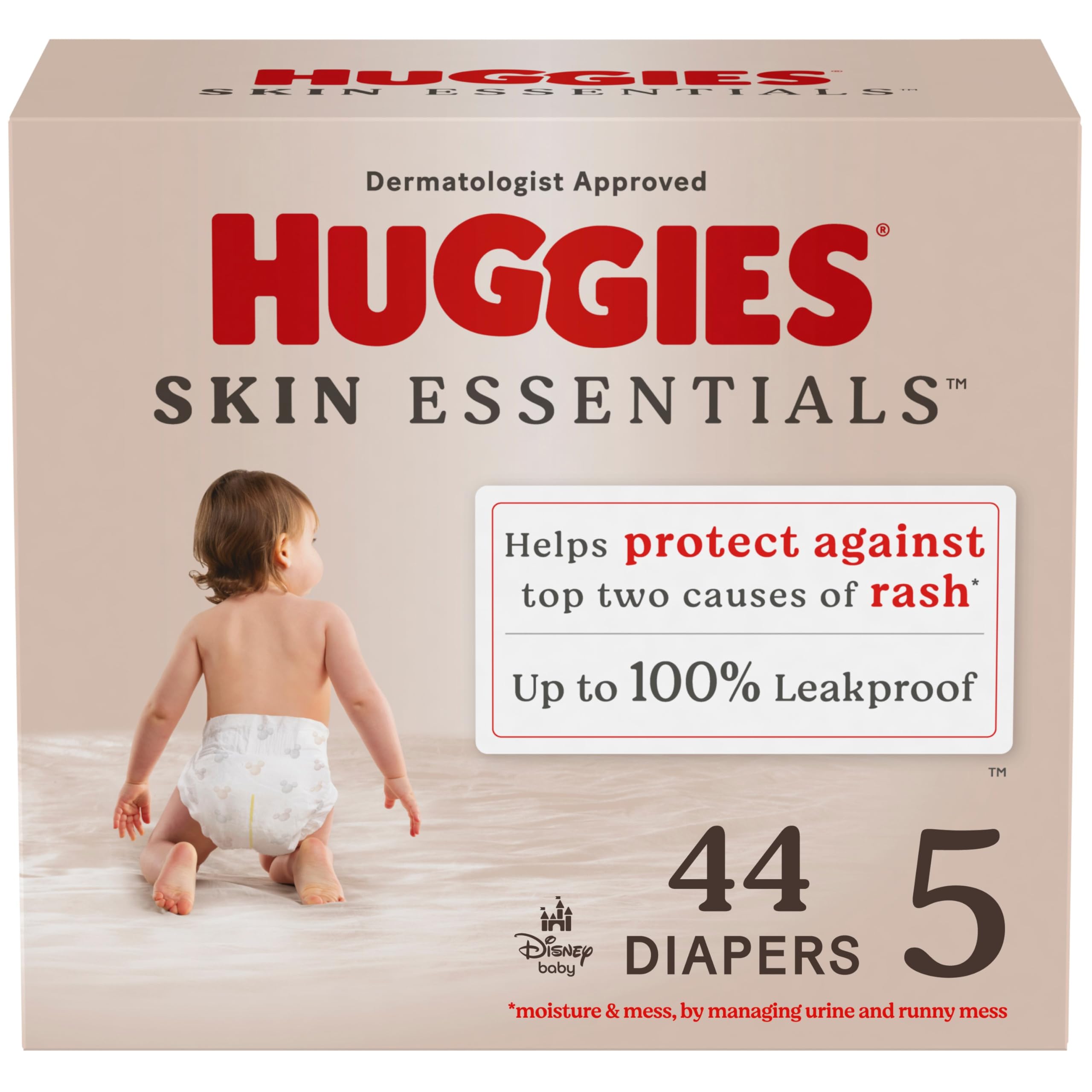 Foto 2 pulgar | Pañales Huggies Skin Essentials Talla 5 Para Bebé (12-17 Kg) X44 - Venta Internacional.