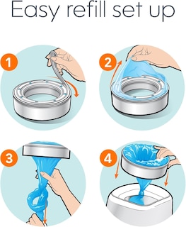 Foto 4 | Sistema De Desecho Diaper Genie, Recambios Playtex, 240 Unidades, 4 Unidades - Venta Internacional.