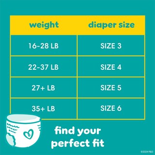 Foto 6 | Pañales Pampers Swaddlers 360, Talla 4, 104 Unidades, Para Bebé - Venta Internacional.