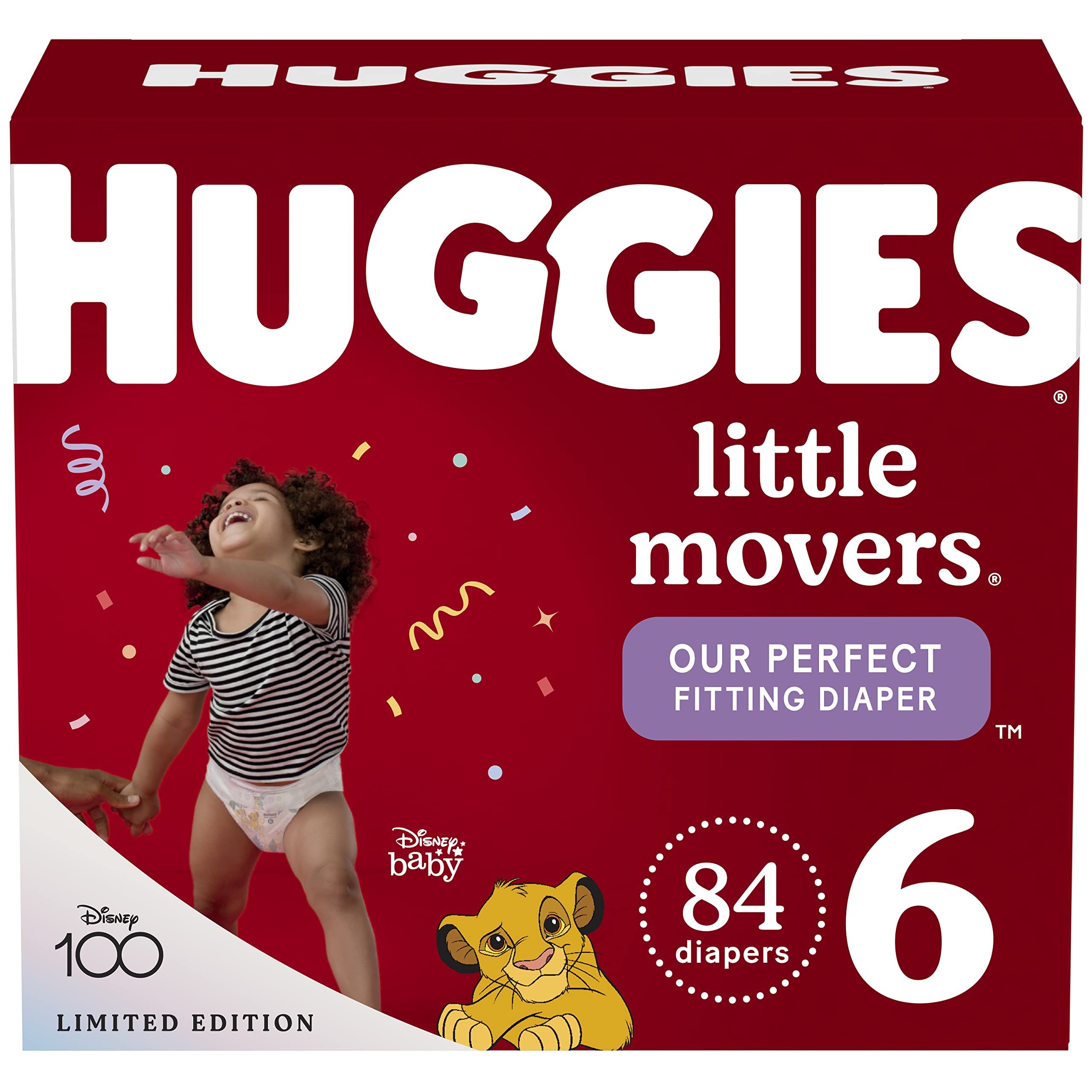 Foto 1 | Pañales Huggies Little Movers Talla 6 (16+kg) 84 Unidades - Venta Internacional.