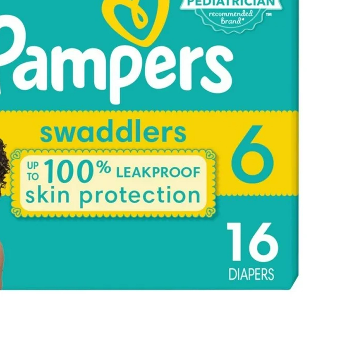 Foto 3 pulgar | Pañales Pampers Swaddlers Active Baby Talla 6 16pz