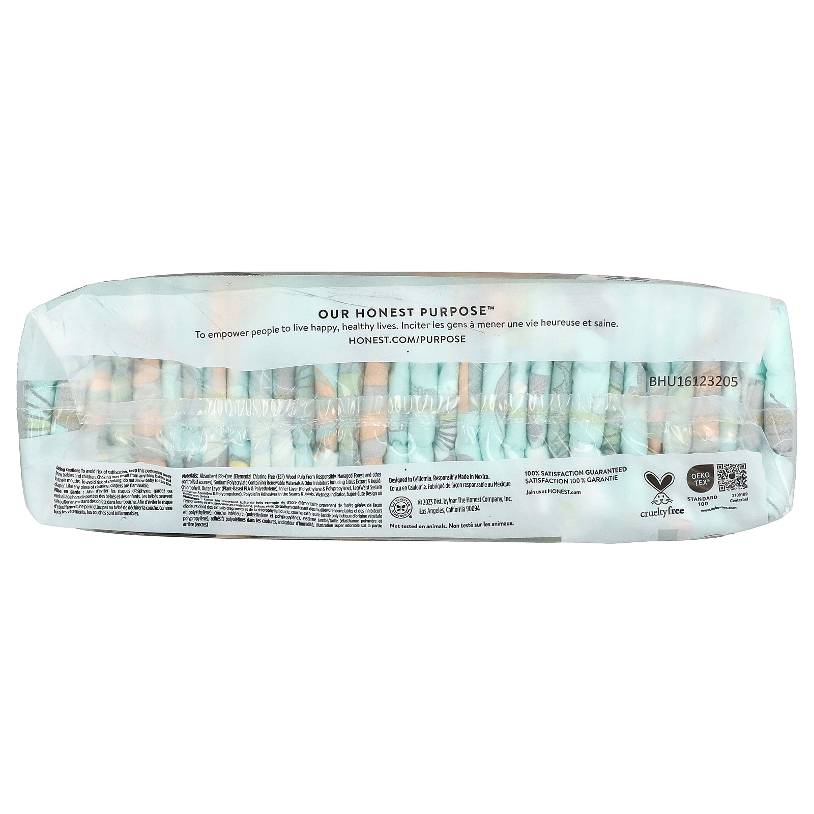 Foto 3 pulgar | Pañales The Honest Company Clean Conscious, Talla 2, 5-8 Kg, 32 - Venta Internacional.