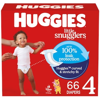 Foto 1 | Pañales Huggies Little Snugglers Tamaño 4 (10-16 Kg) 66 Unidades - Venta Internacional.