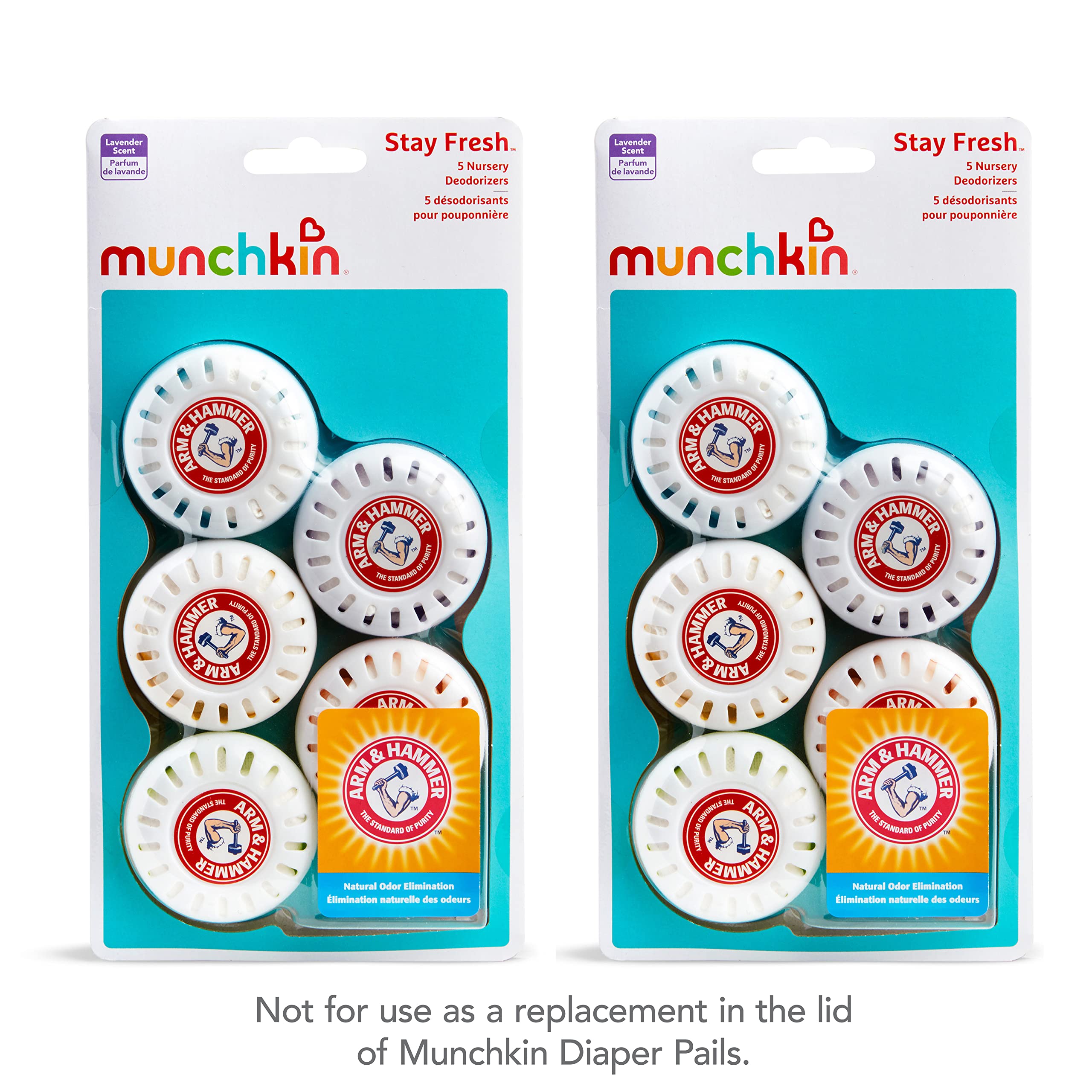 Foto 3 pulgar | Ambientadores Infantiles Munchkin Arm & Hammer  Lavanda Y Cítricos  10 Unidades - Venta Internacional.