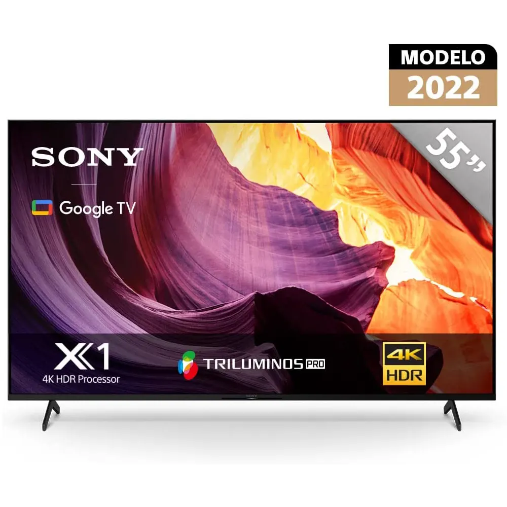 Foto 2 pulgar | Sony Smart Tv 55'' X80ck Led 4k Uhd Hdr Google Tv Reacondicionado