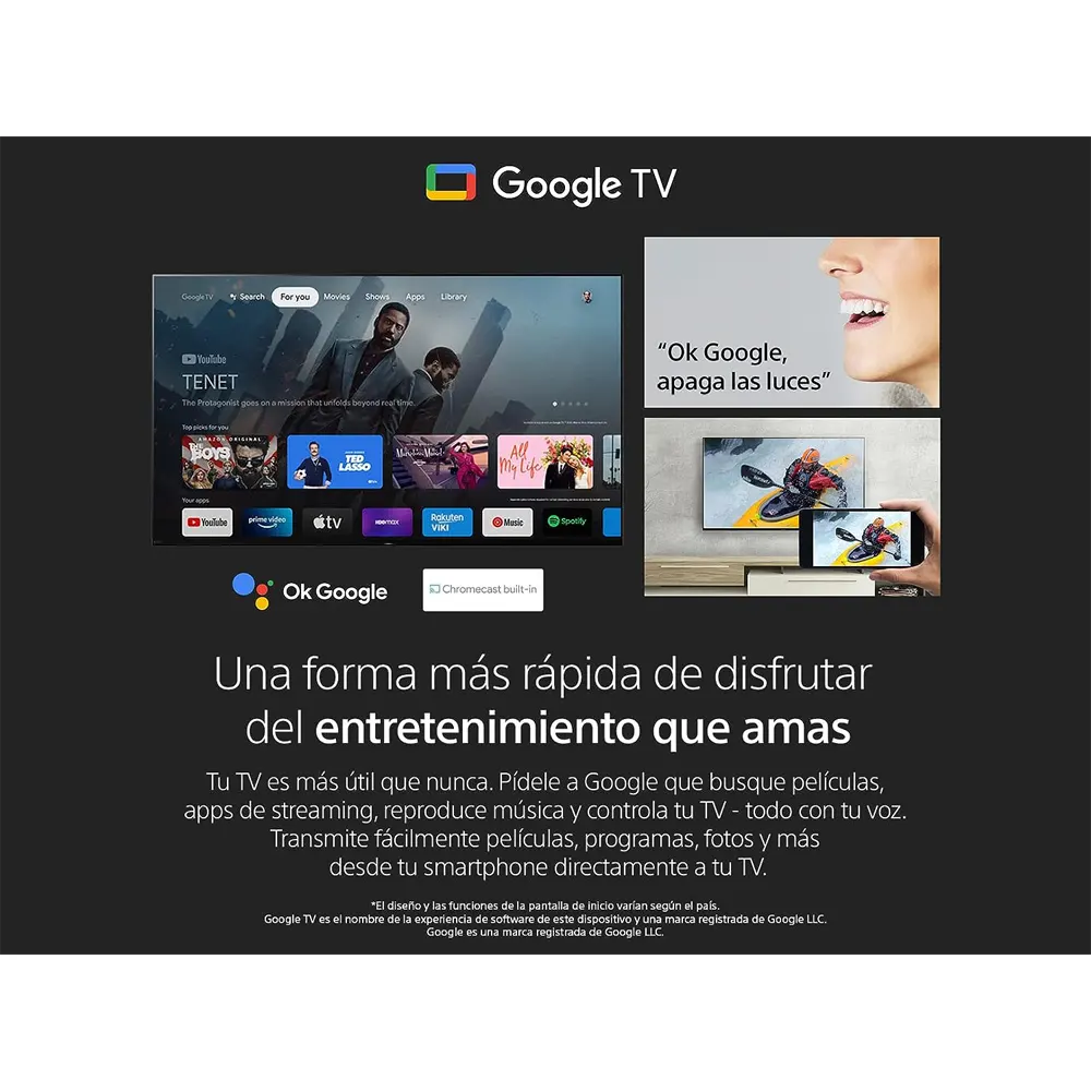 Foto 8 pulgar | Sony Smart Tv 55'' X80ck Led 4k Uhd Hdr Google Tv Reacondicionado