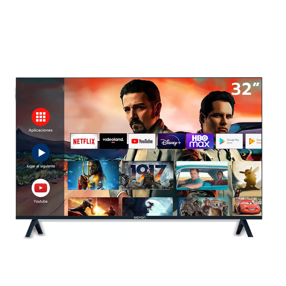 Foto 2 pulgar | Smart Tv Pantalla 32 Pulgadas Weyon Android Led Hd Television 60hz 32wdsnmx