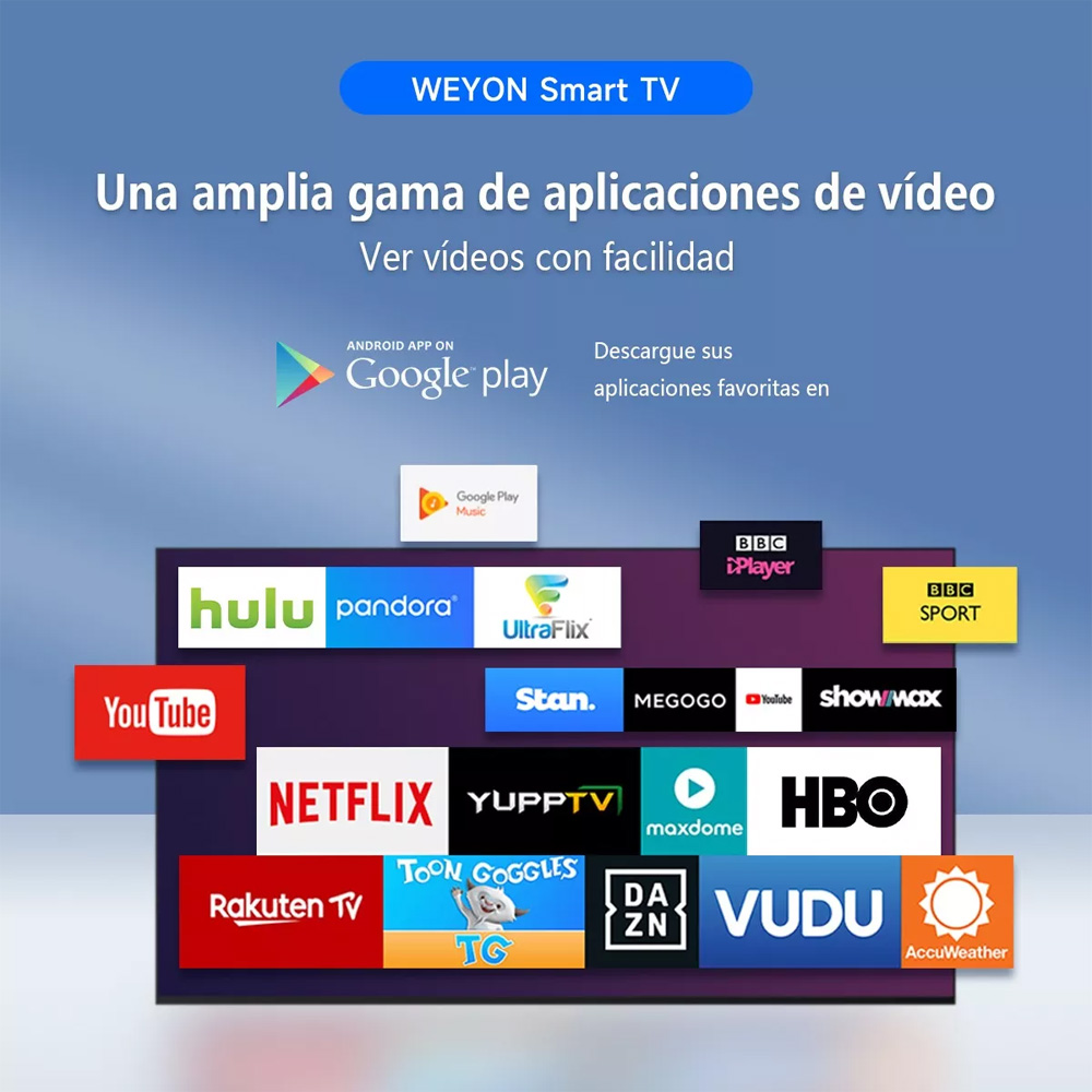 Foto 4 pulgar | Smart Tv Pantalla 32 Pulgadas Weyon Android Led Hd Television 60hz 32wdsnmx