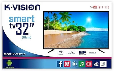 Foto 3 | Pantalla K-Vision Smart Tv 32'' HD Led Kvs3216