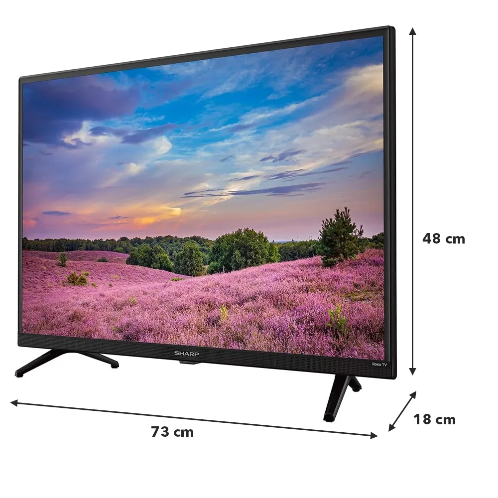 Foto 4 pulgar | Sharp Smart Roku Tv 32'' Led Hd - 2t-c32cf2ur