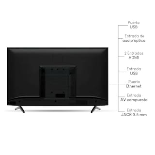 Foto 3 | Combo Pantalla Hisense 32'' Smart Tv Roku + Soporte