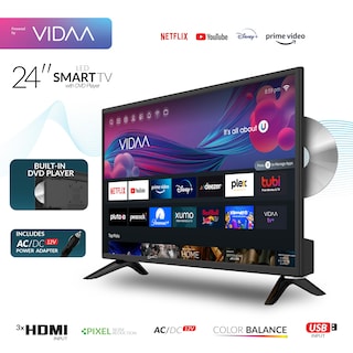 Foto 3 | Smart Hdtv Supersonic Sc-2426sdvd De 24 Pulgadas Con Reproductor De Dvd 1080p - Venta Internacional.