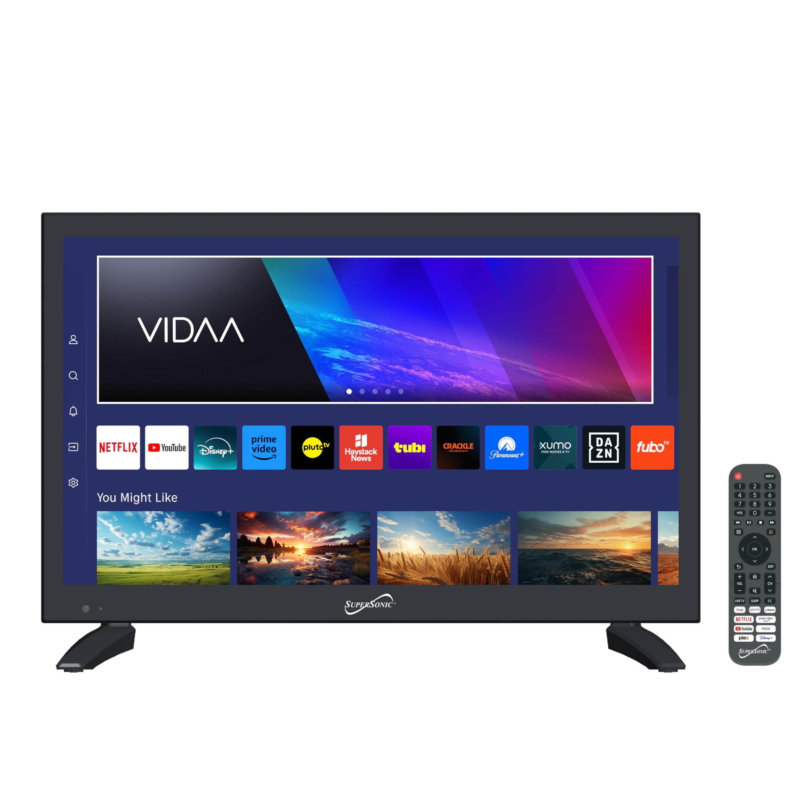 Foto 2 pulgar | Televisor Inteligente Supersonic Sc-1920vtv De 18.5 Pulgadas, 1080p, Wifi Hdmi Usb - Venta Internacional.
