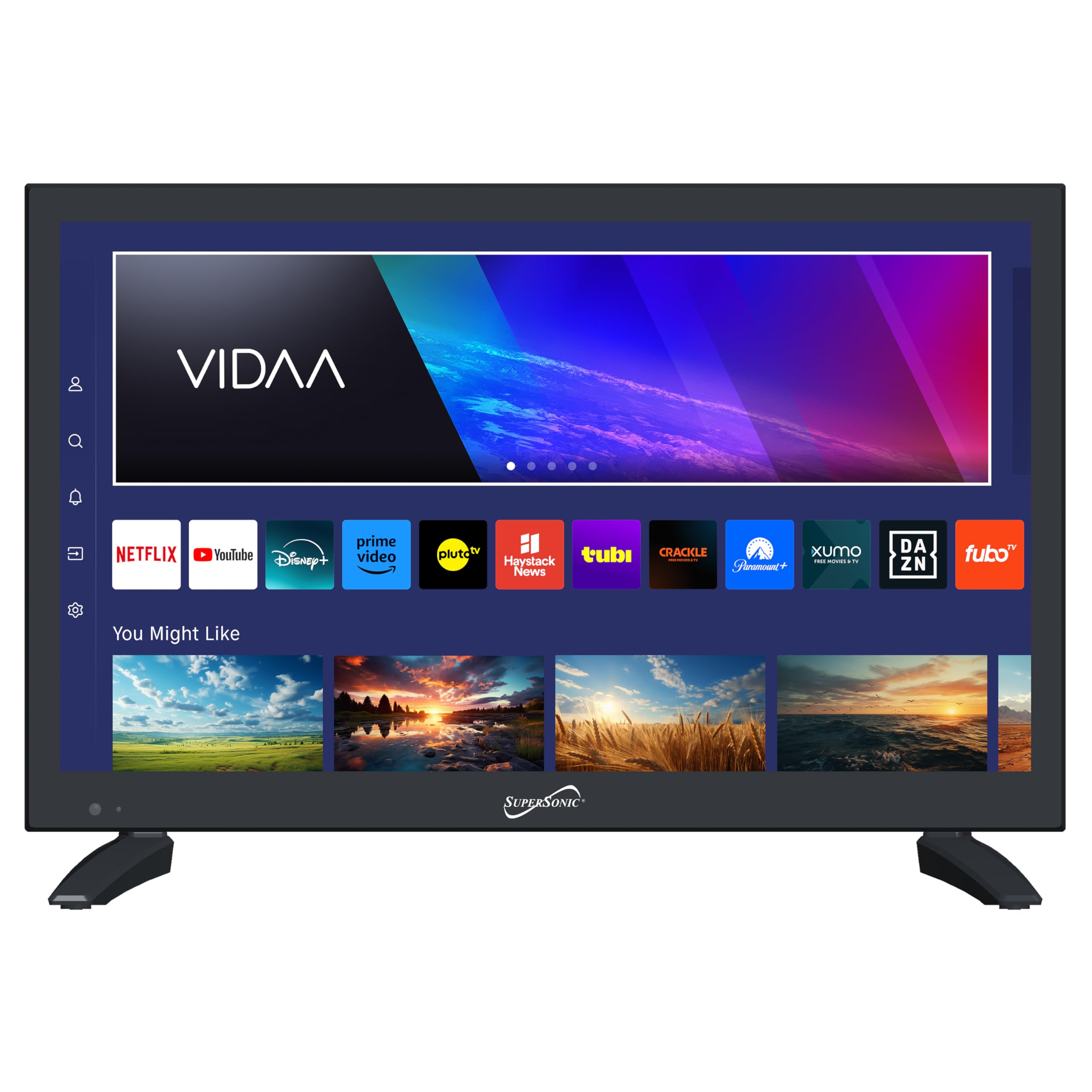 Foto 3 pulgar | Televisor Inteligente Supersonic Sc-1920vtv De 18.5 Pulgadas, 1080p, Wifi Hdmi Usb - Venta Internacional.